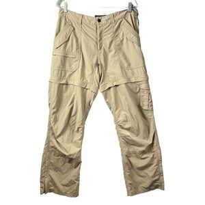 Eastern Mountain Sports EMS Women’s Convertible Cargo Pants Tan Size 10